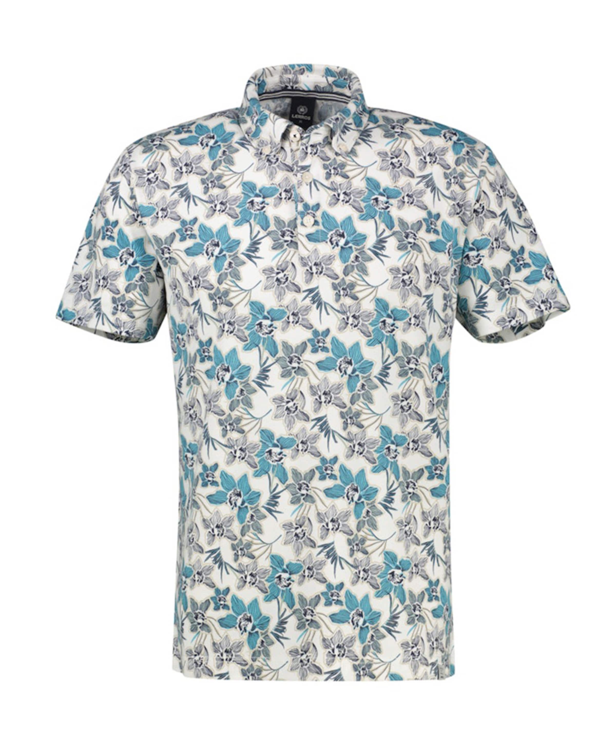 Lerros Heren polo blauw