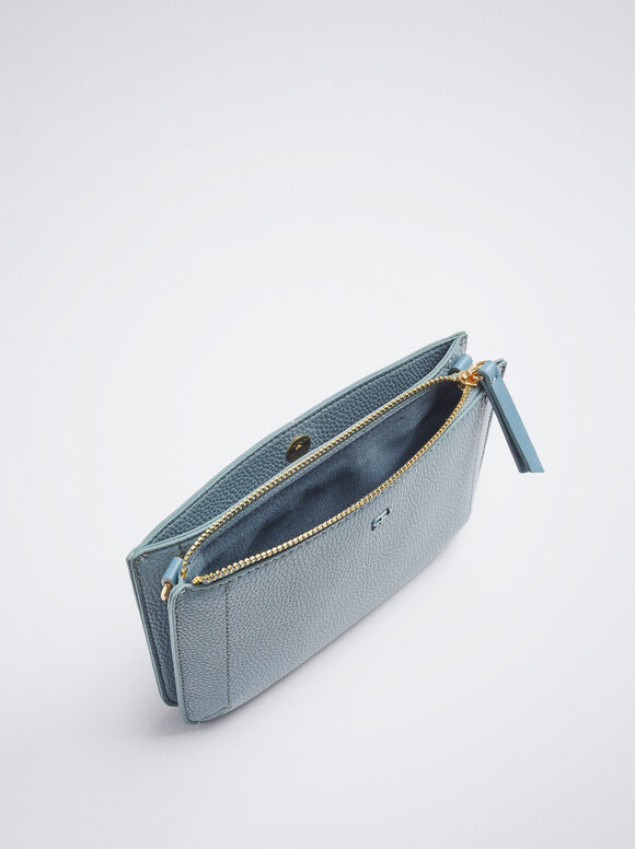 Bolsa de ombro básica - Azul