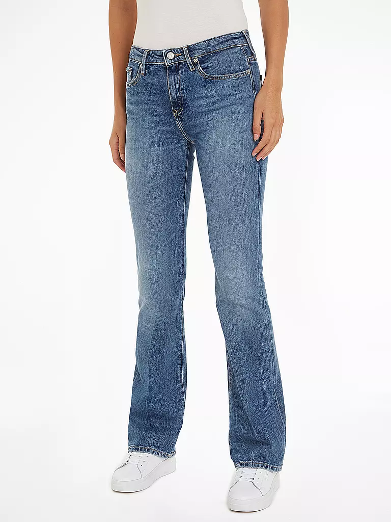 TOMMY HILFIGER Jeans Bootcut Fit BETH blau