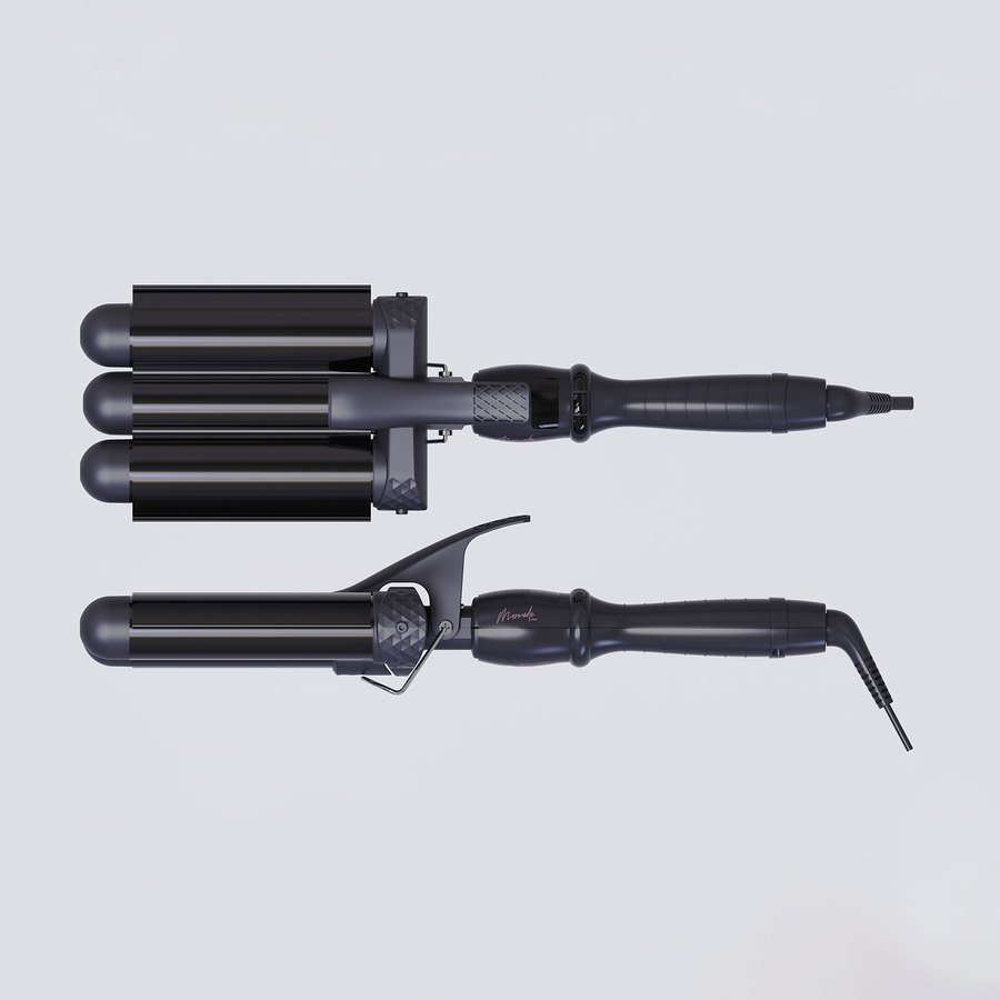 Mermade Hair Pro Waver Black 32mm
