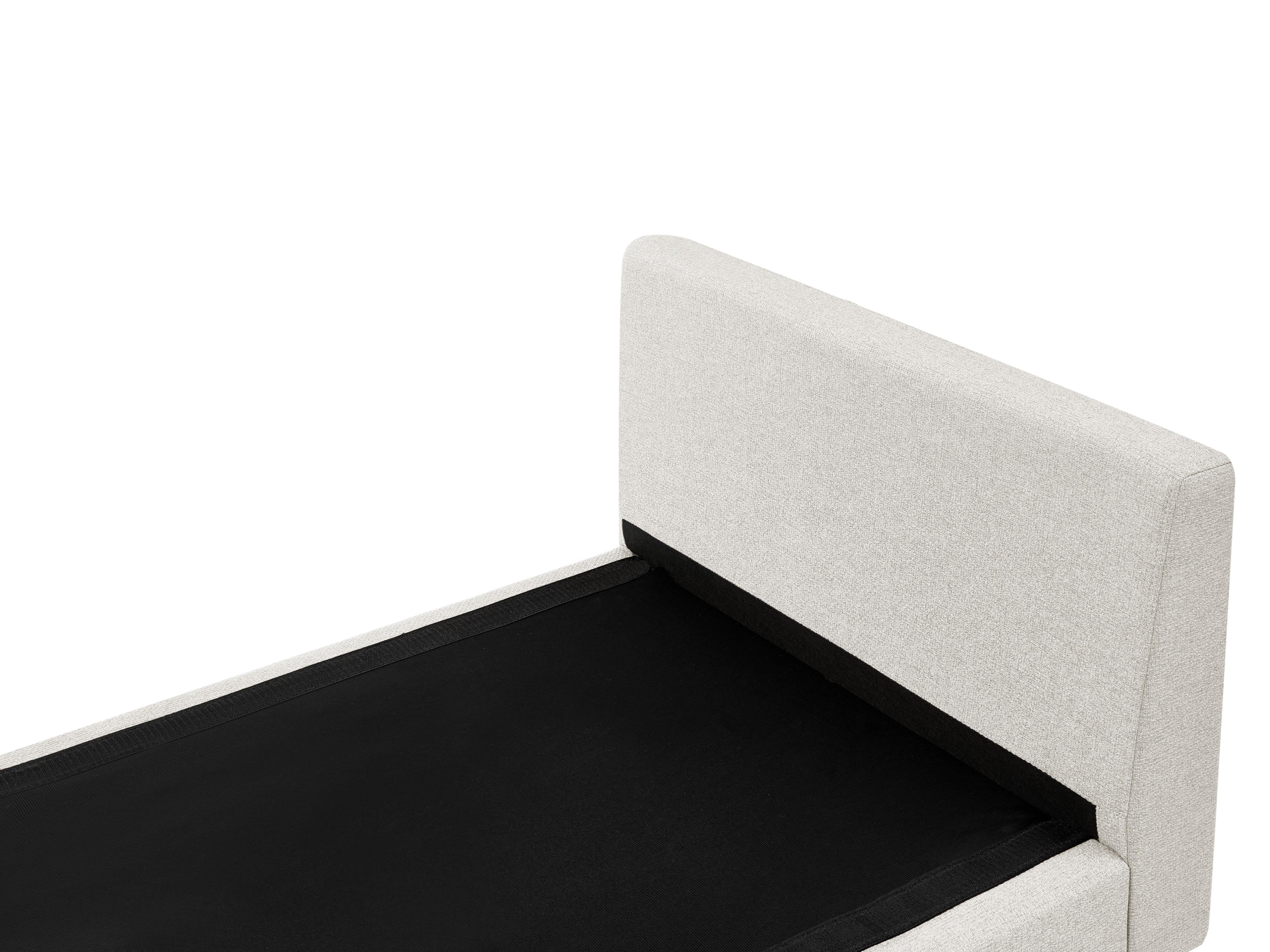Chaise longue ARCHIANE Stof Lichtbeige