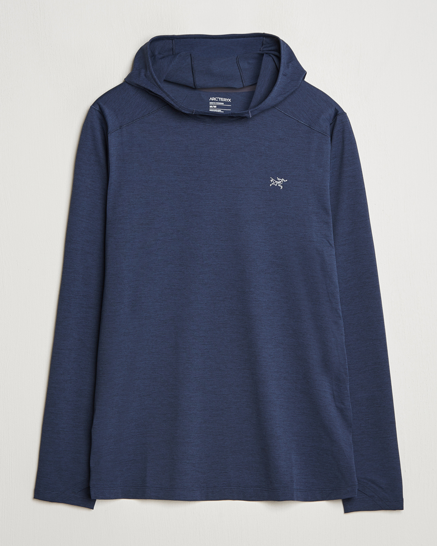 Arc'teryx Cormac Hoodie Black Sapphire Heather