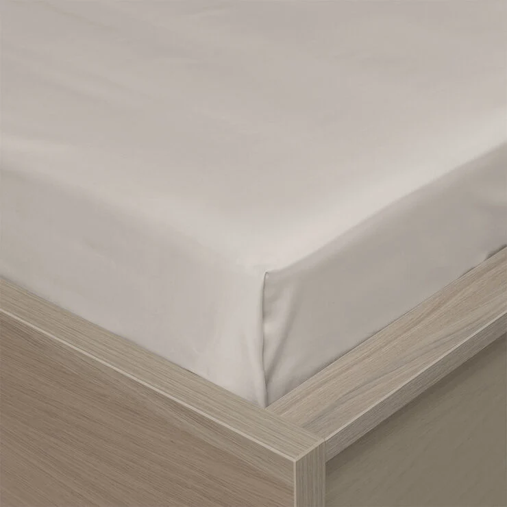 Høie Satin lagen lys beige Lys beige