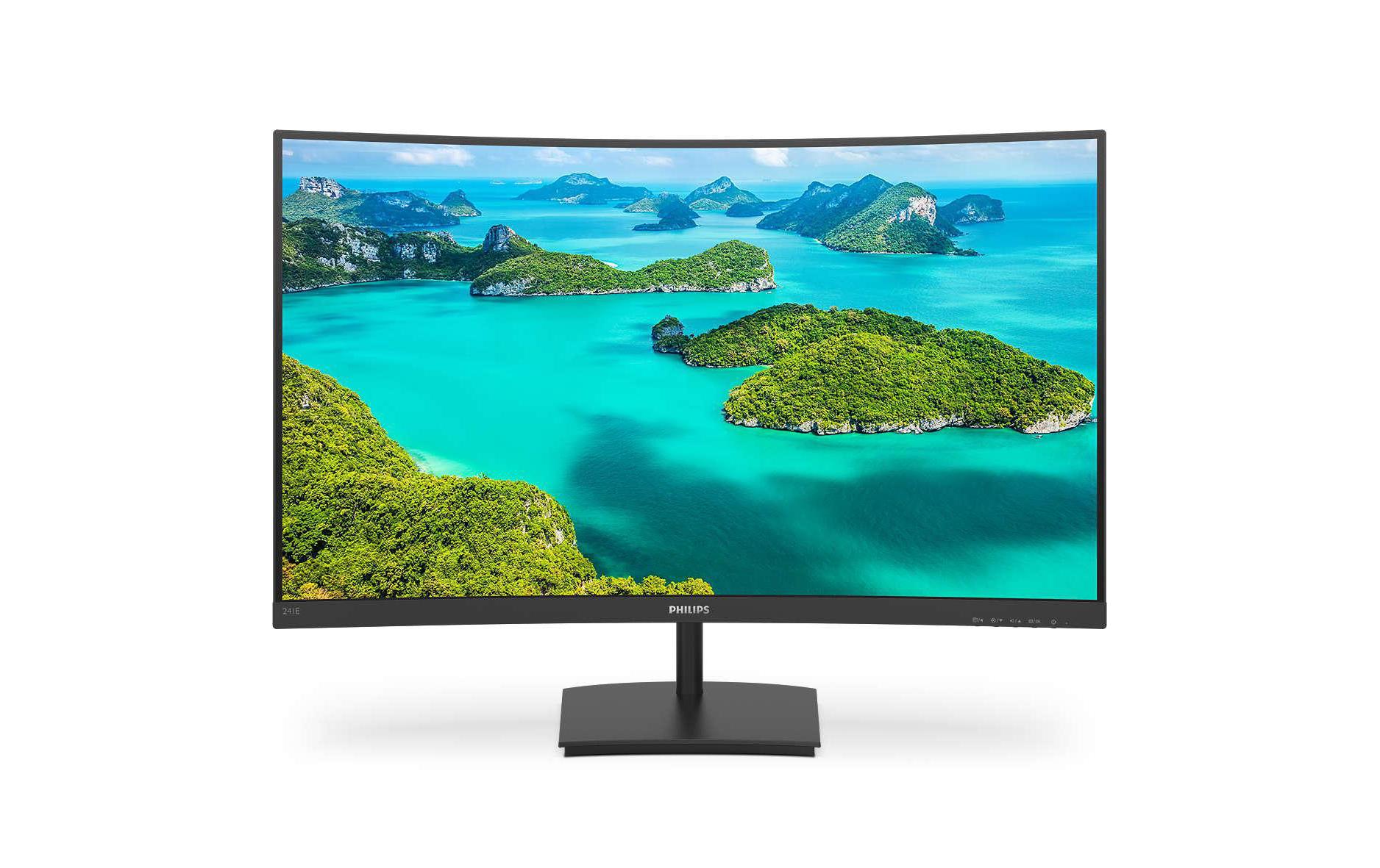 Monitor 241E1SCA/00Kontraststarker 23,6