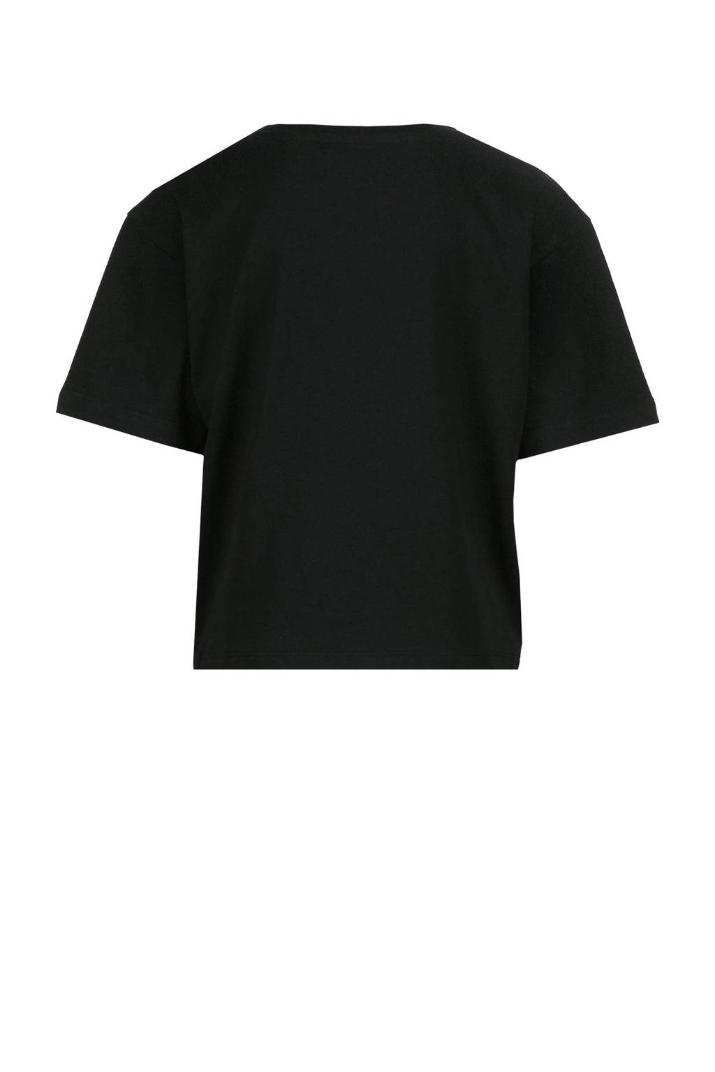 Raizzed T-shirt Fanna met printopdruk zwart