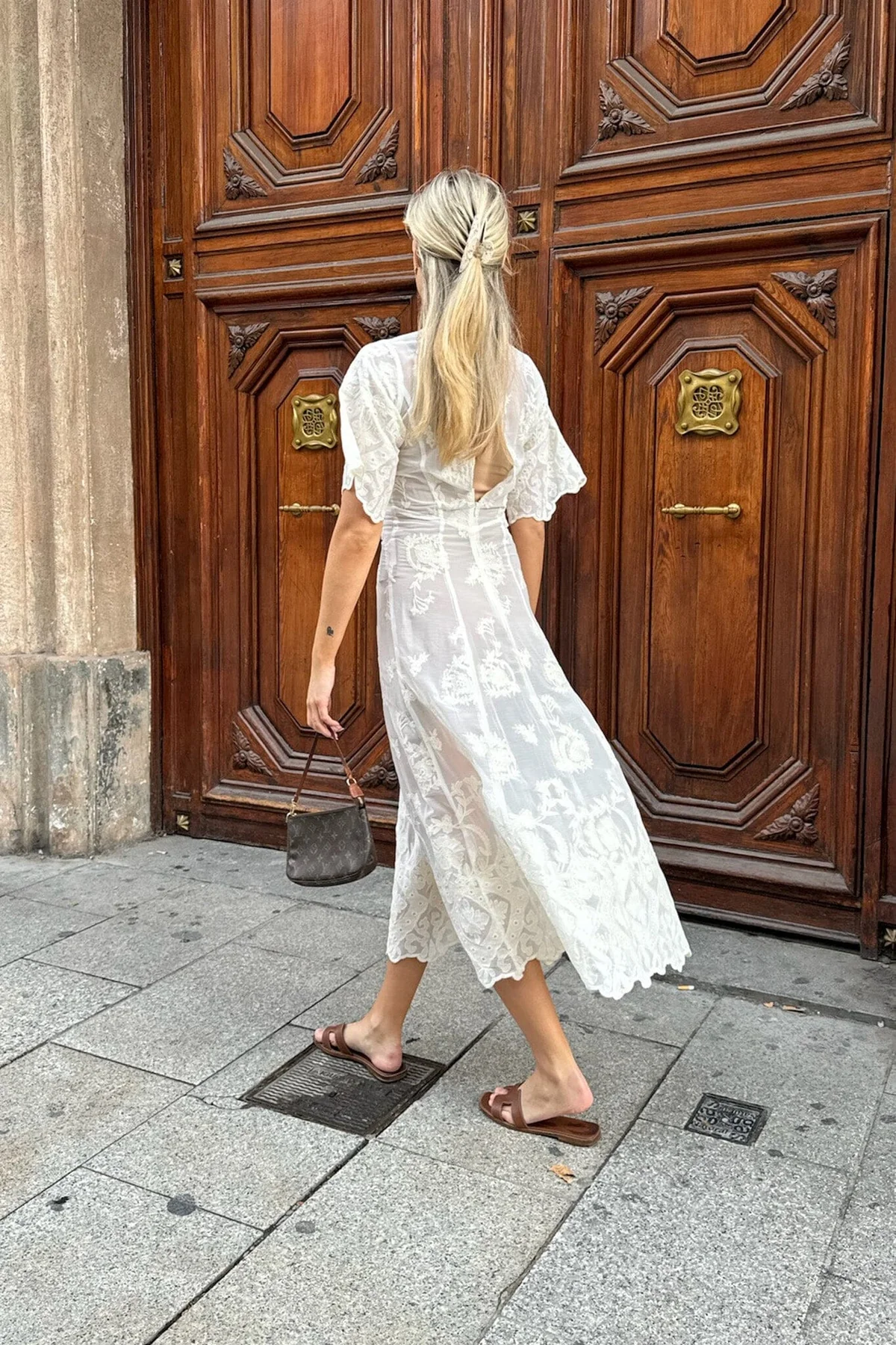 BYIC Ellinoric Lace Long Dress