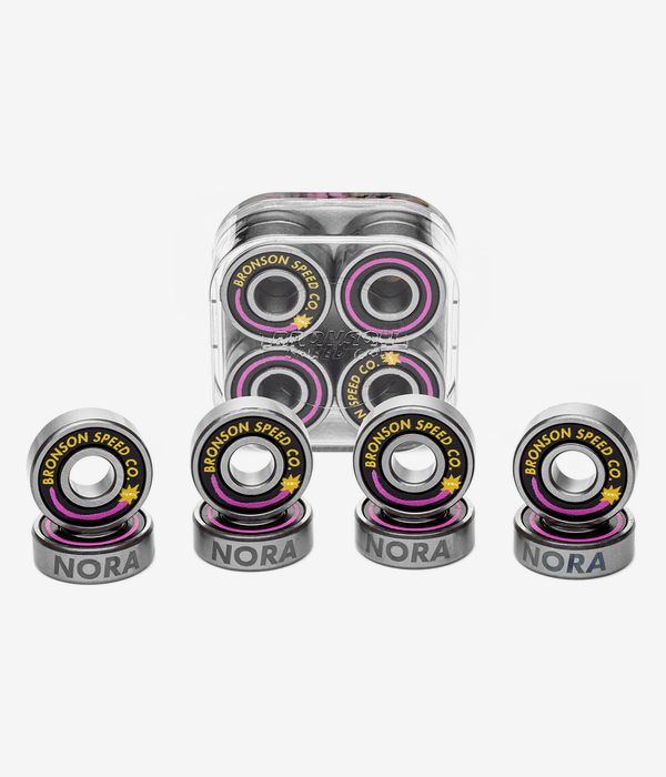 Bronson Speed Co. Vasconcellos 2 Pro G3 Kugellager (purple yellow)