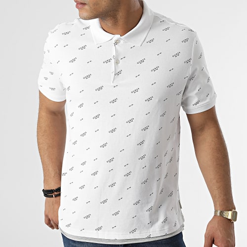 Polo Manches Courtes M2RP01-K7O61 Blanc
