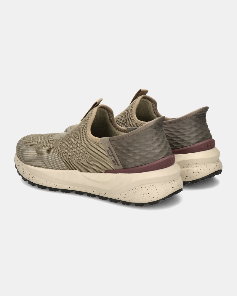 Skechers Hands Free Slip-Ins Bogdin Instapschoenen  - taupe