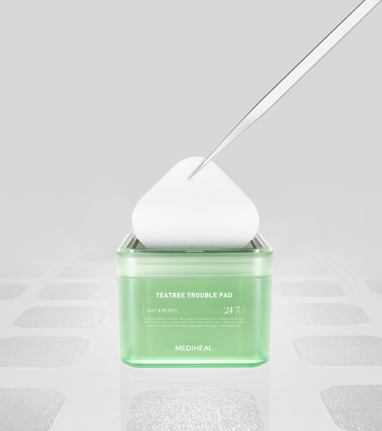 Mediheal - Tônico facial com formato de extrato de tea tree pads