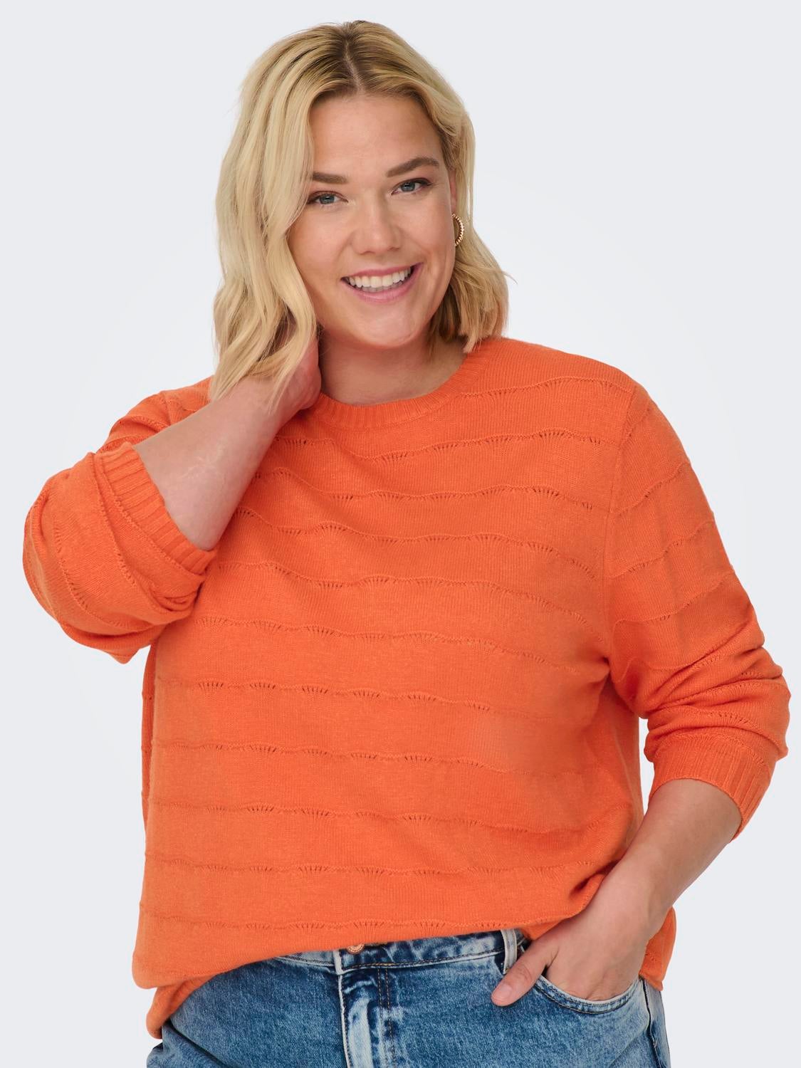 CARKATIA Strickpullover Tigerlily