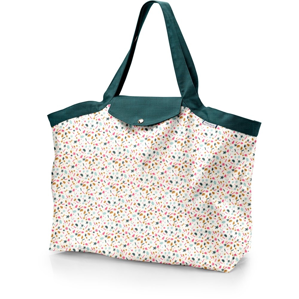 Grand Sac Cabas En Tissu Bord De Mer