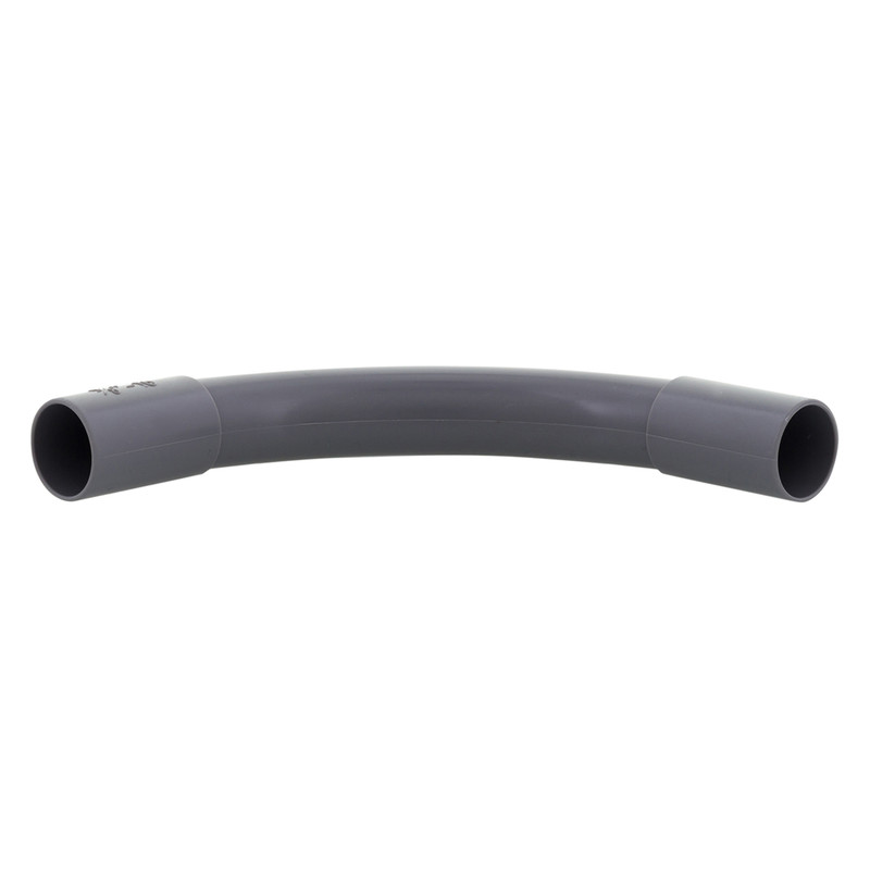 Bocht PVC slagvast 5/8