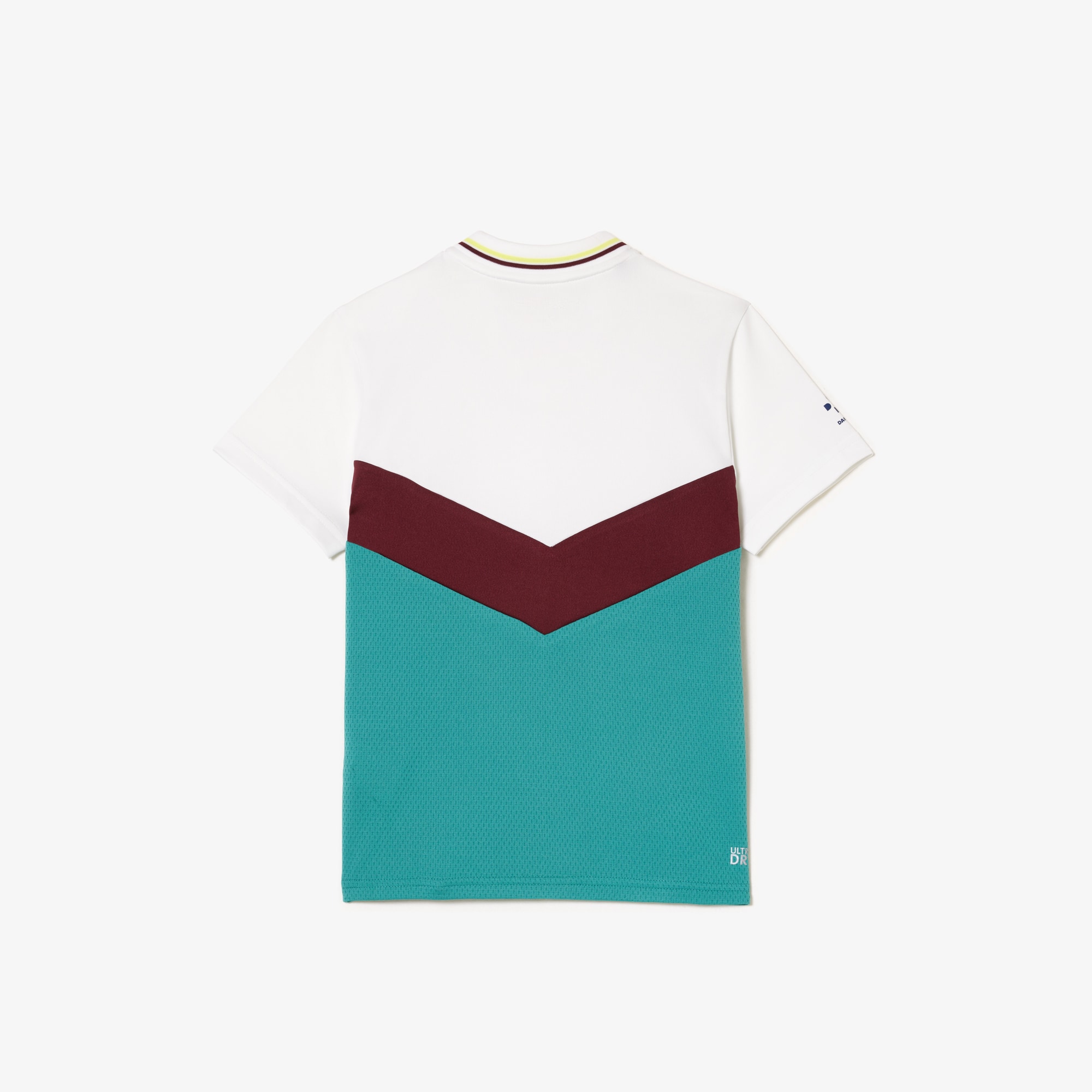 Polo Lacoste Tennis x Daniil Medvedev en jersey Polos - Blanc - Lacoste - Garçon