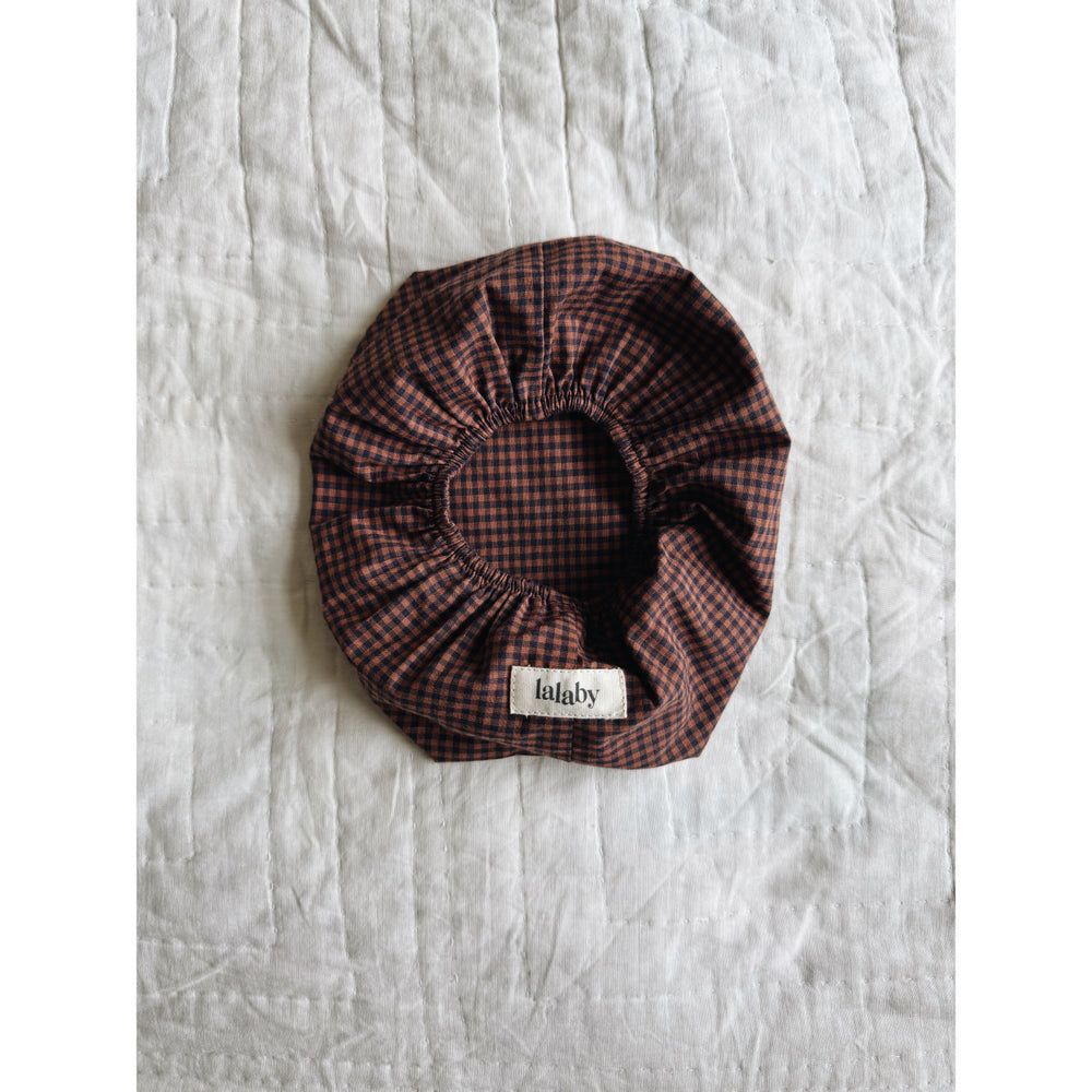 Køb Lalaby Indigo Check Wet Wipe Cover