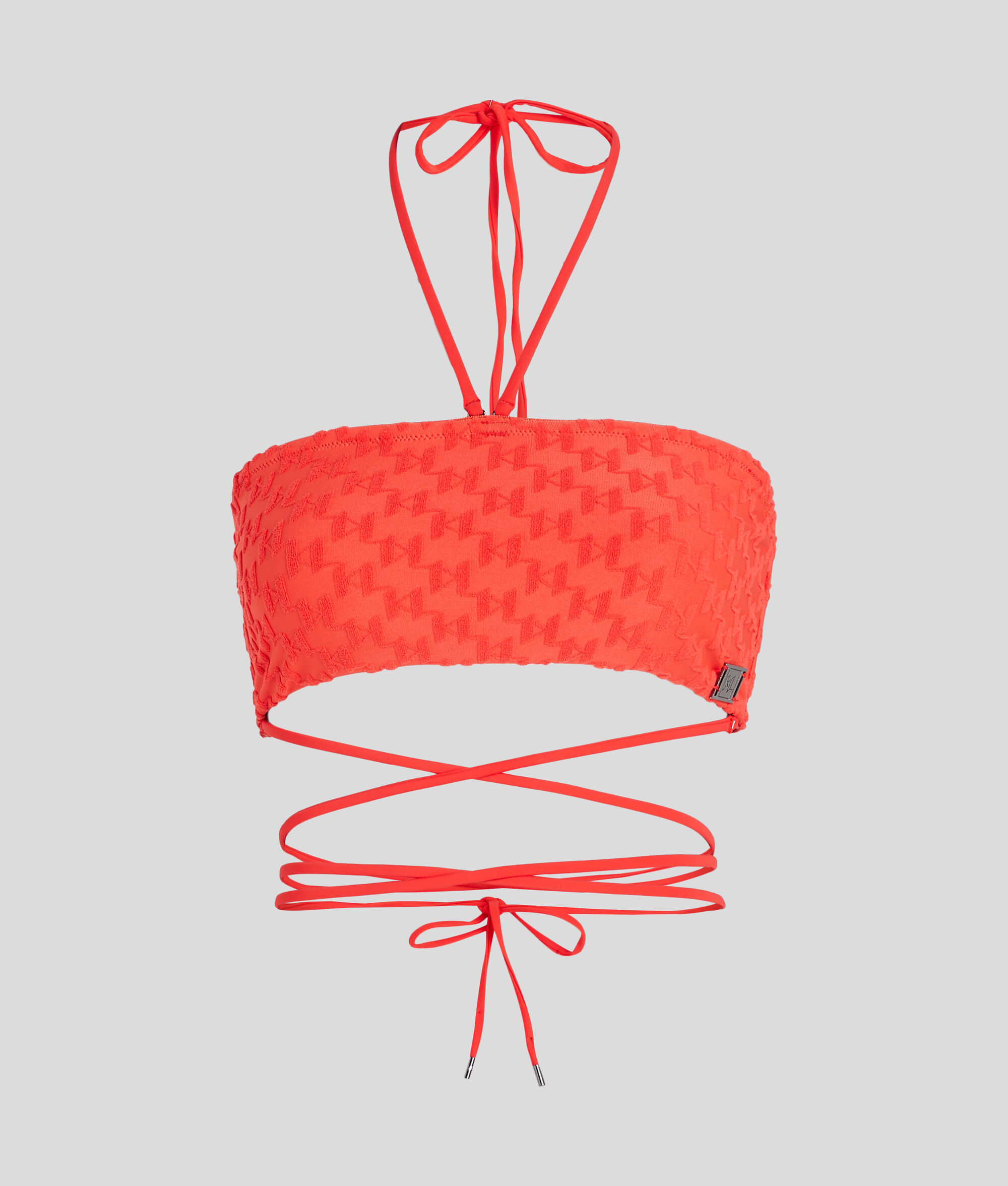HAUT DE BIKINI BANDEAU KL MONOGRAM