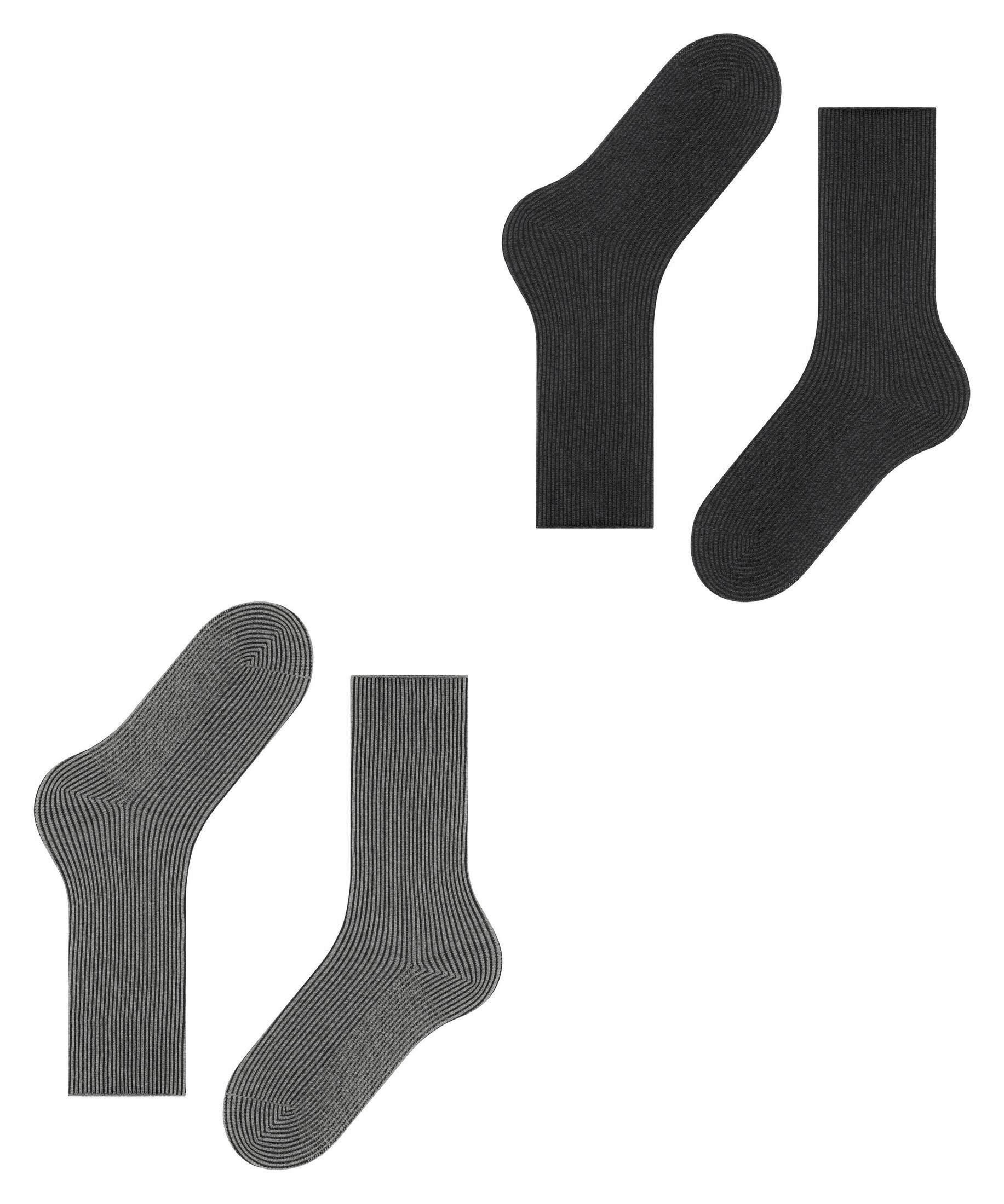 Esprit| Herren Socken Vertical Stripe 2-Pack