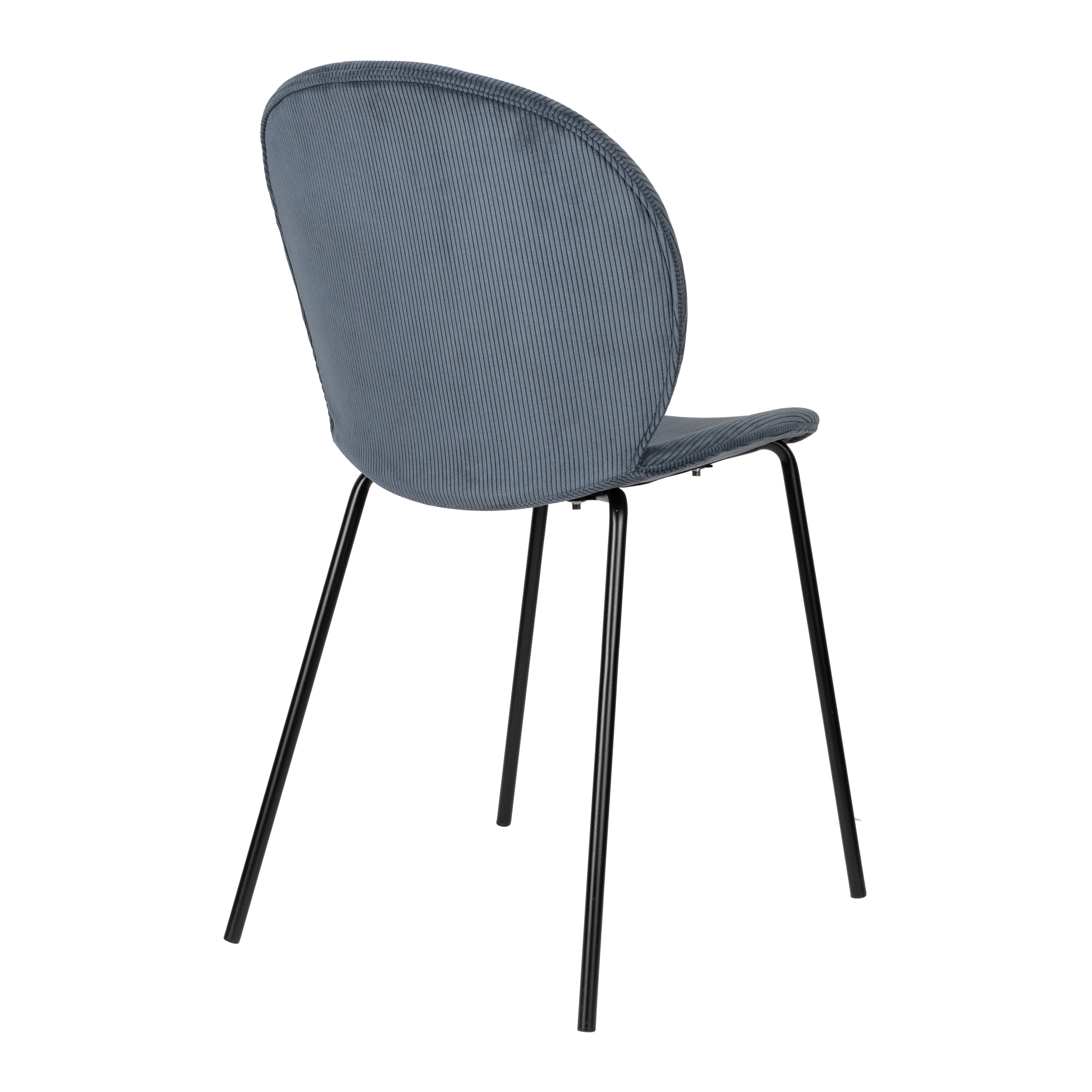 Zuiver Bonnet Eetkamerstoel - Grijsblauw