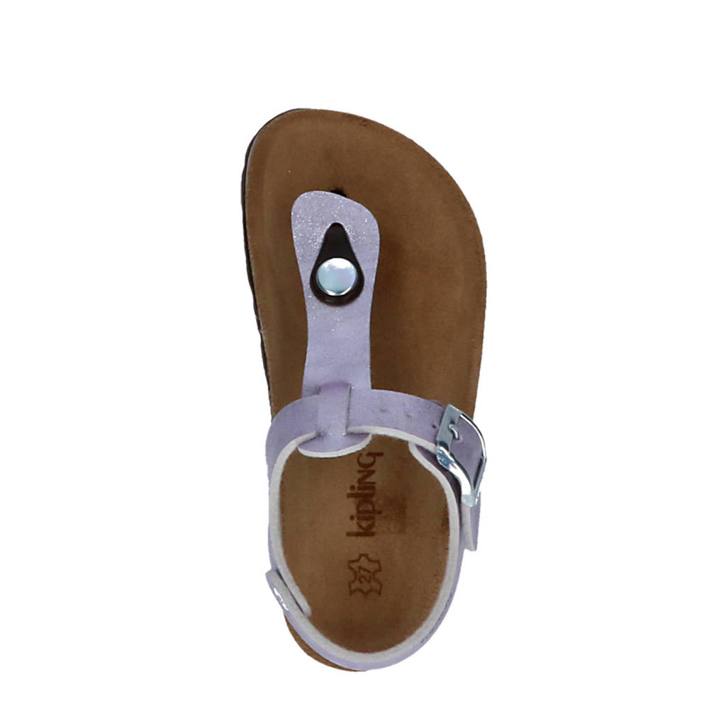 Kipling sandalen lila metallic