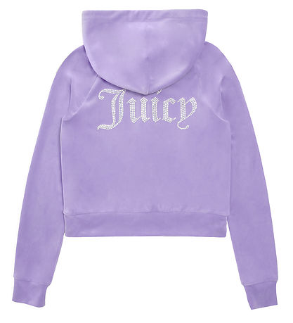 Juicy Couture Cardigan - Madison - Velour - Dahlia Purple