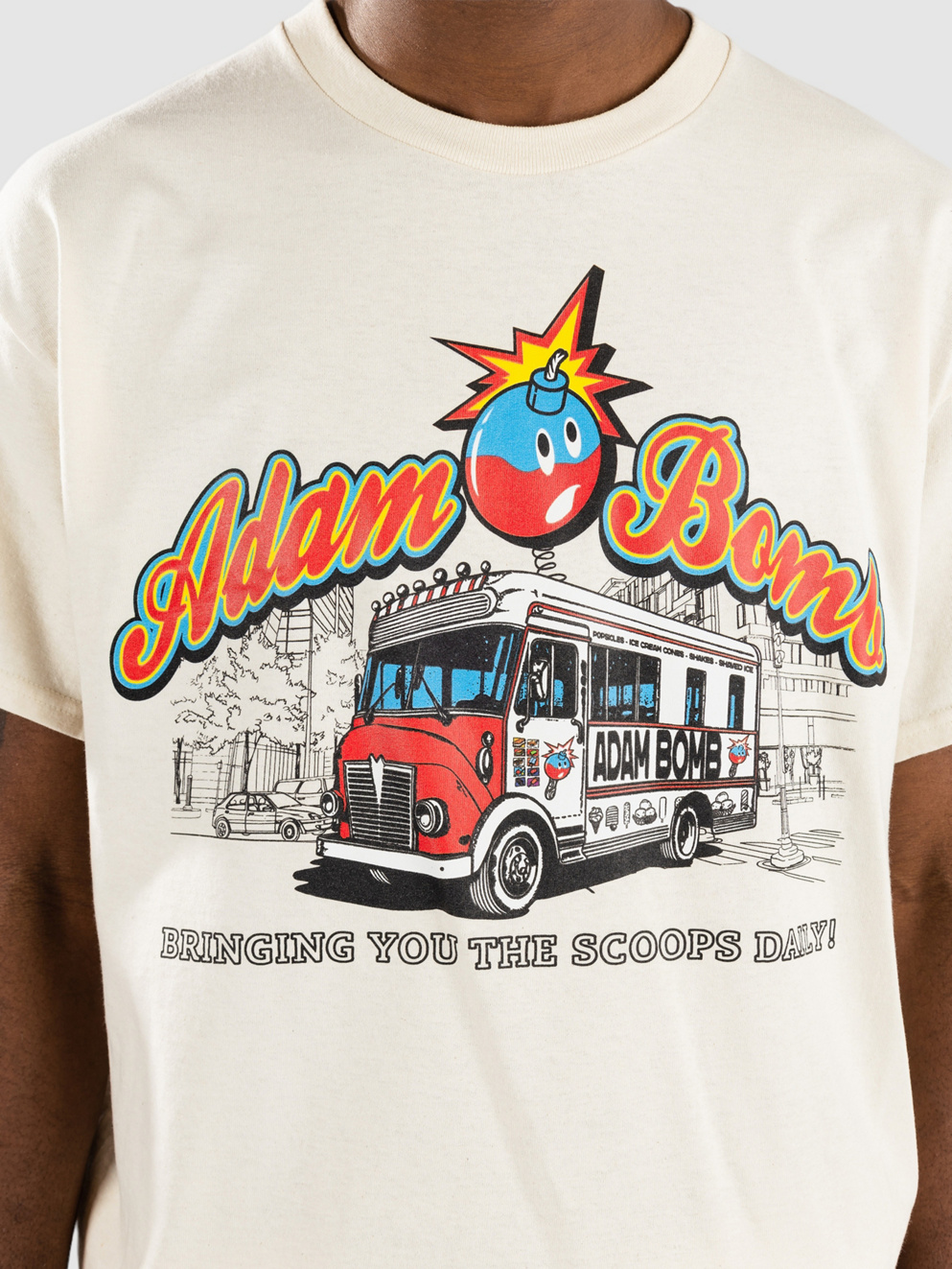 Adam Bomb Daily Scoops T-Shirt natural