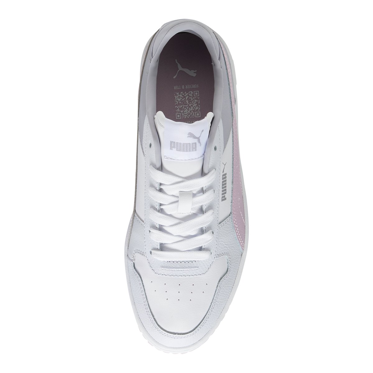 PUMA-Carinast-tg.-Baskets - Talon plat - Violet Clair