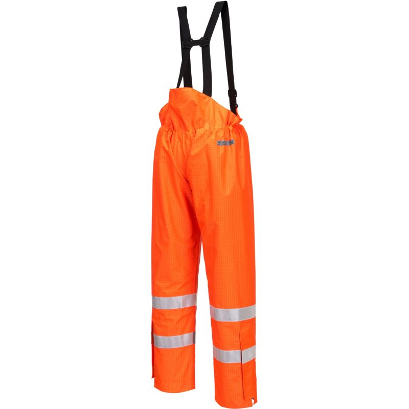 Portwest S780 Pantalon Bizflame Rain non doublé Hi-Vis Antistatique FR