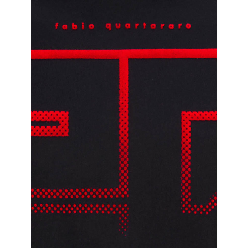 Fabio Quartararo - T-shirt Flock 20 Noir / Rouge