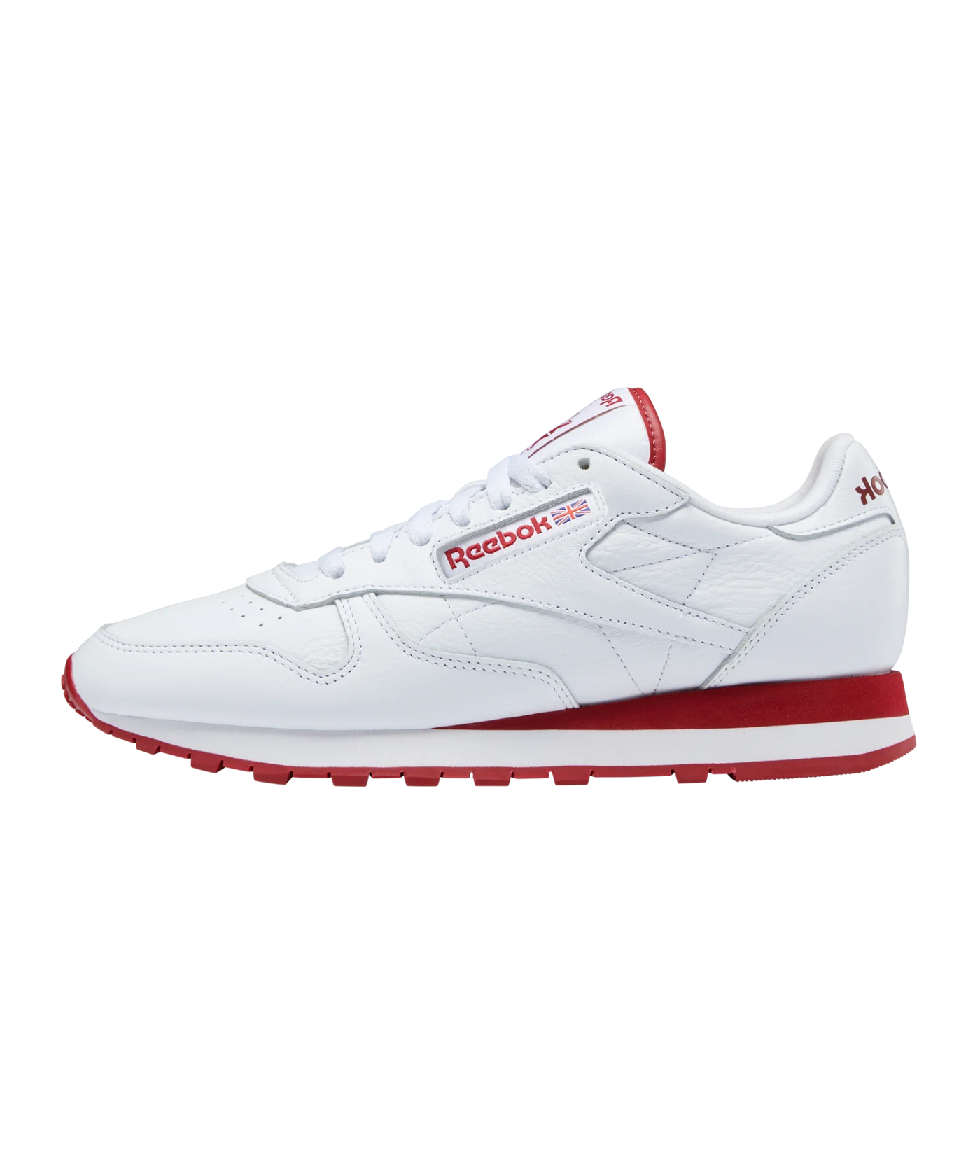 Reebok Classic Leather Weiss Rot