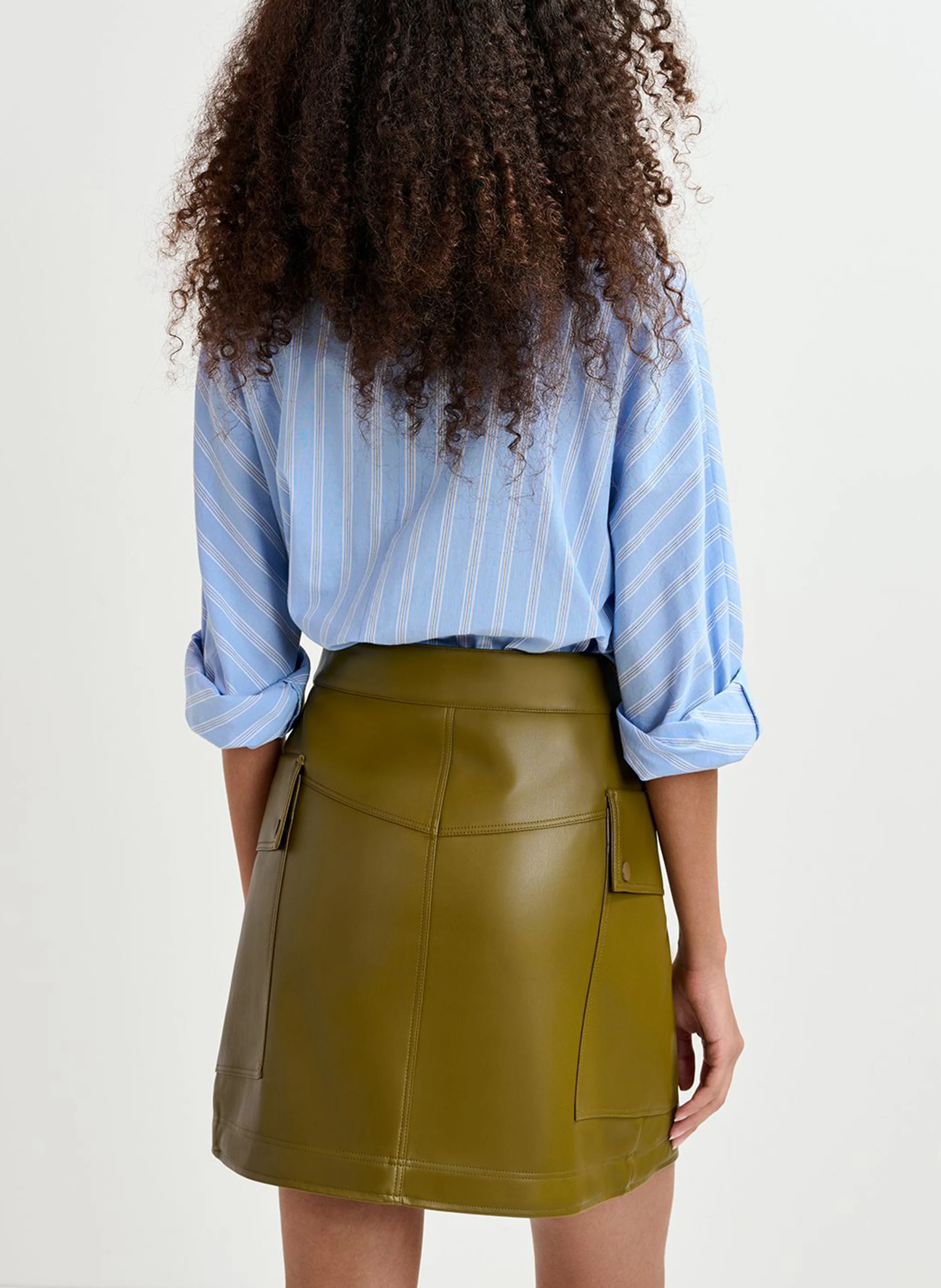 GODSEND - Chemise col classique en coton | Bleu