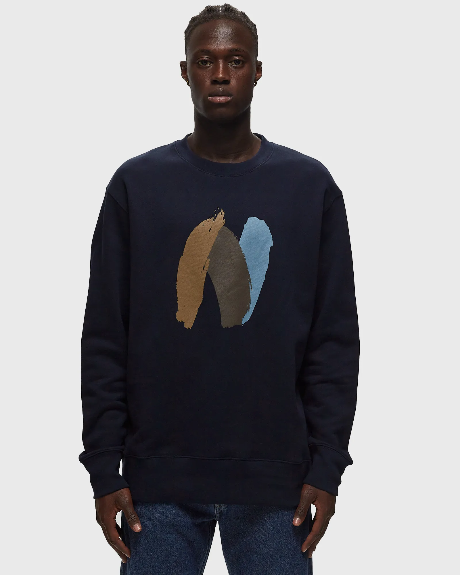 Moletom Norse Projects Arne Relaxed Organic Brush N Logo