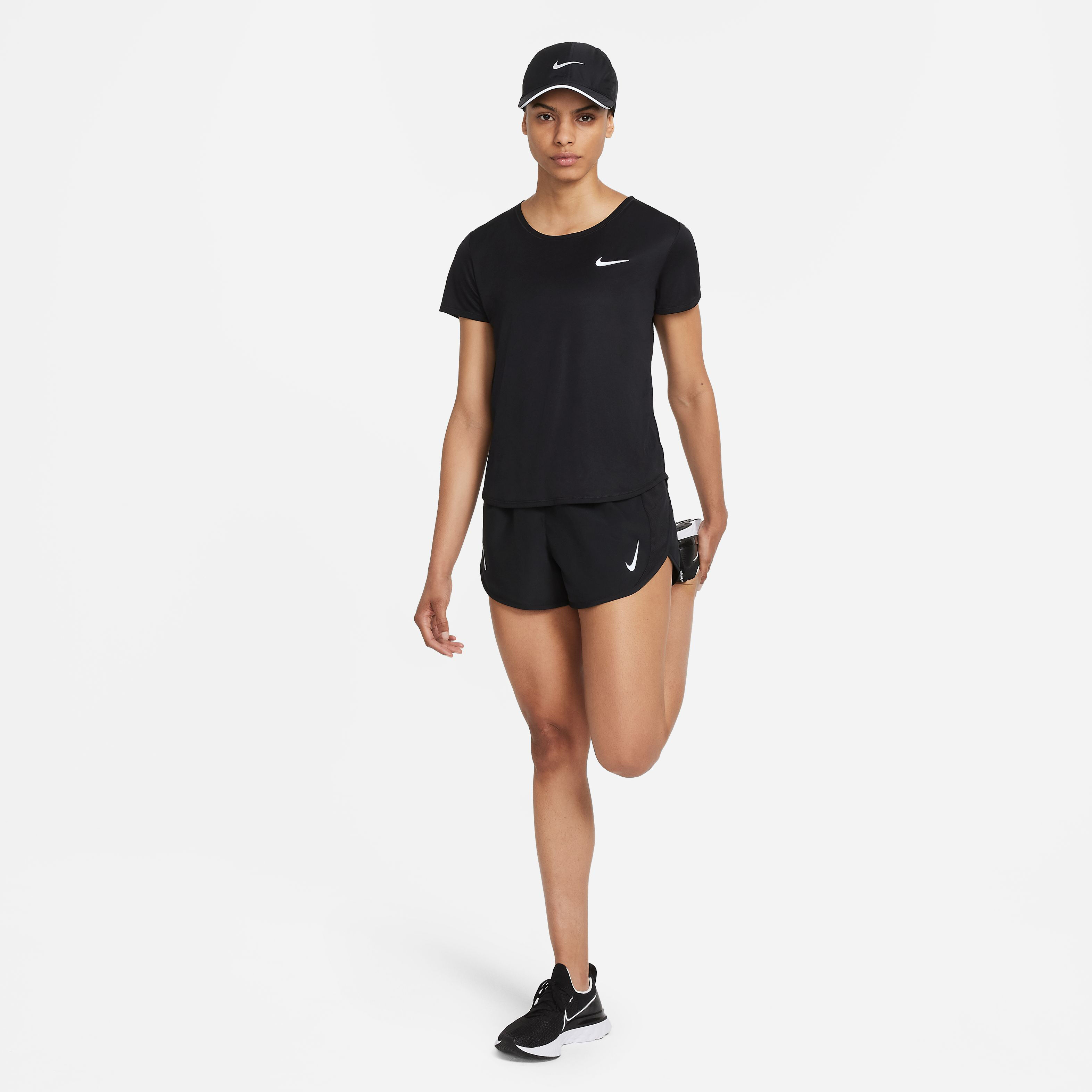 Nike Dri-Fit Tempo Race Shorts Femmes - Noir , Gris