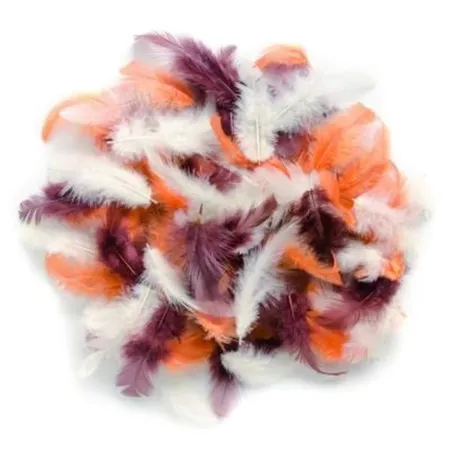 Glorex Deco-Federn braun, 10g