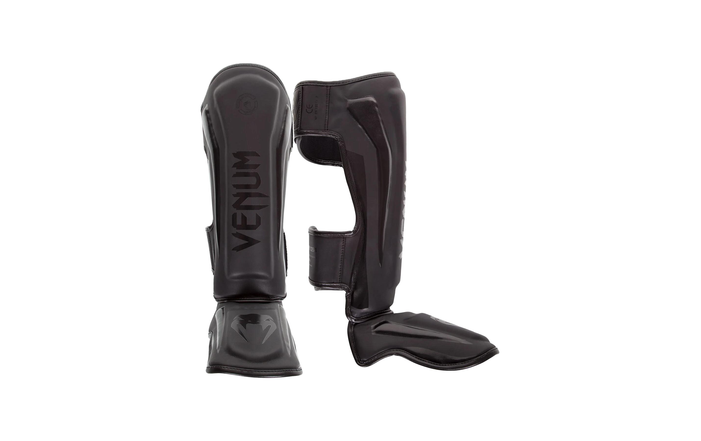 Elite Standup Shin Guards Schwarz, L<br>Schienbeinschoner