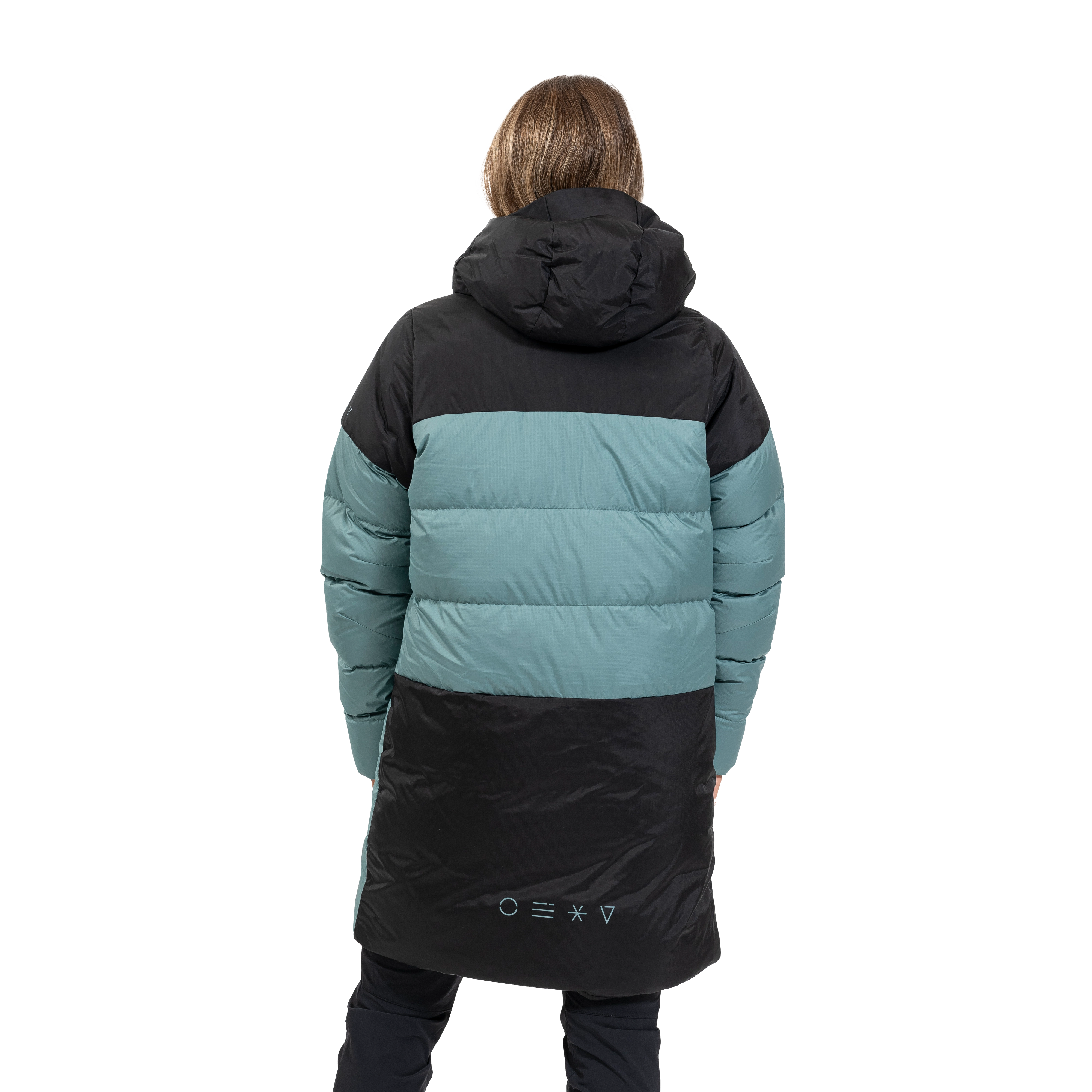 Oslo Urban Down Parka Grey Sage / Black