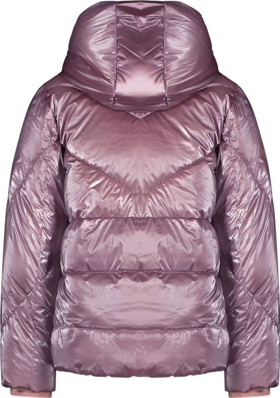 Like Flo - - Winterjas - Lavendel - Dubbele Ritssluiting, Windvangers, Afneembare Capuchon