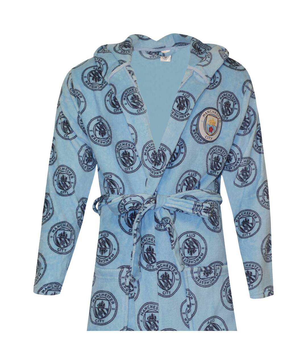 Manchester City FC - Peignoir - Homme (Bleu ciel) - UTUT1262