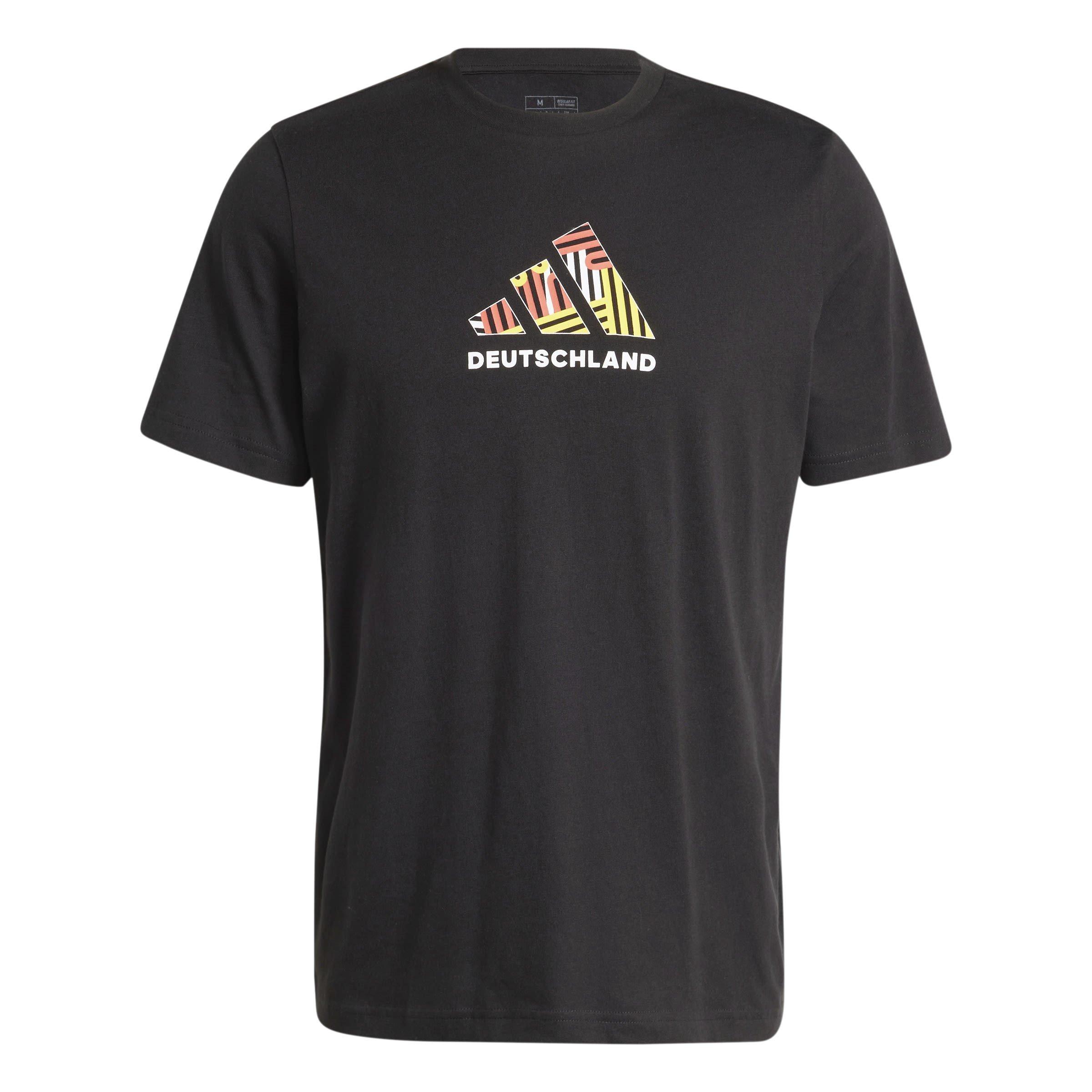 adidas Germany Football Fan Graphic T Shirt Mens