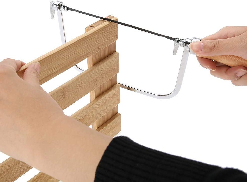 (13-tlg. Set) Hand Laubsäge Heimwerker Bügelsäge für DIY Projekte   Sägeblätter