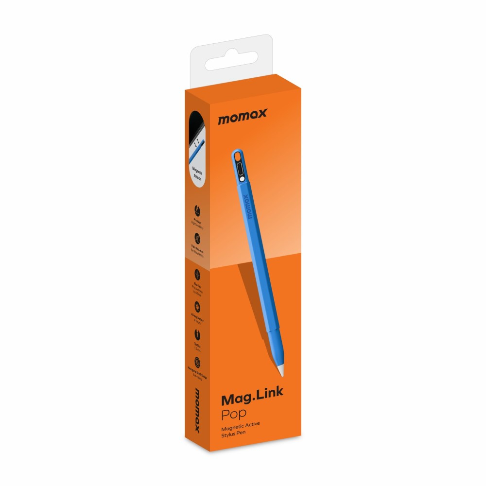 Magnetischer Alu Bluetooth Stylus Touch Pen für iPad (iOS) - Blau