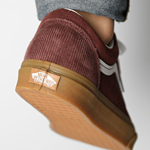 Baskets Old Skool 5UFBRO1 Corduroy Pop Brown