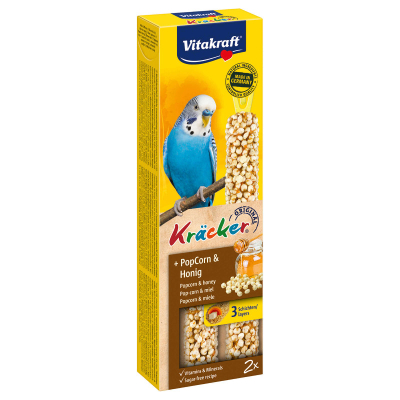 Vitakraft Kräcker Popcorn & Honig Sittich 2er
