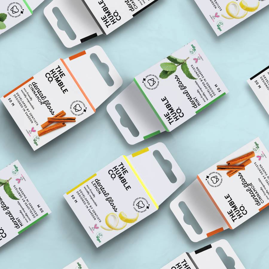 The Humble Co Dental Floss Fresh Mint 50m