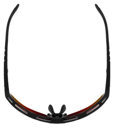Lunettes Scicon Aeroshade Kunken Noir Brillant / Rouge Miroir