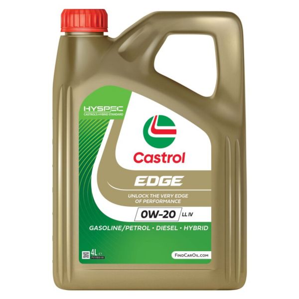 Castrol Óleo Motor Edge Titanium 0W-20 LL IV 4L