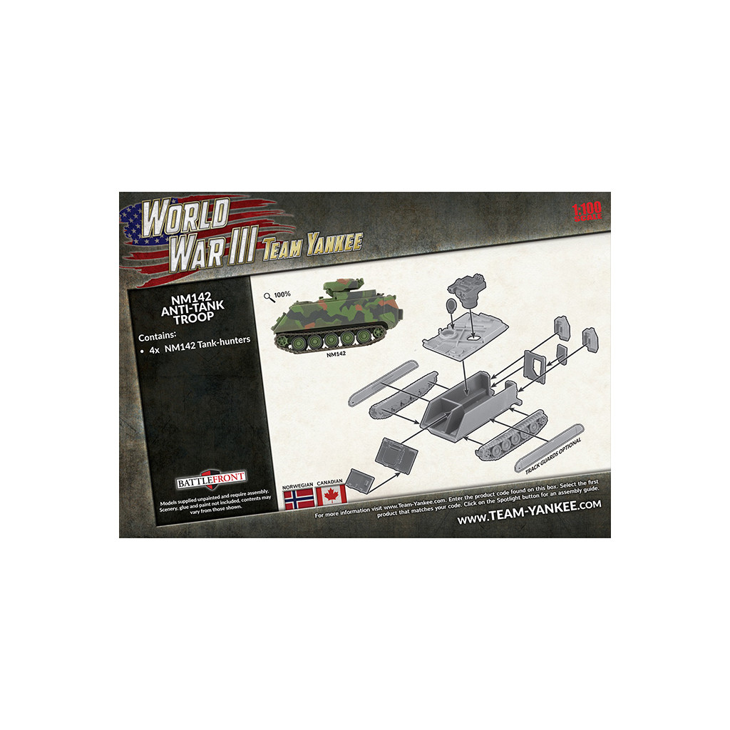 Team Yankee - WWIII: NM142 Anti-tank Troop
