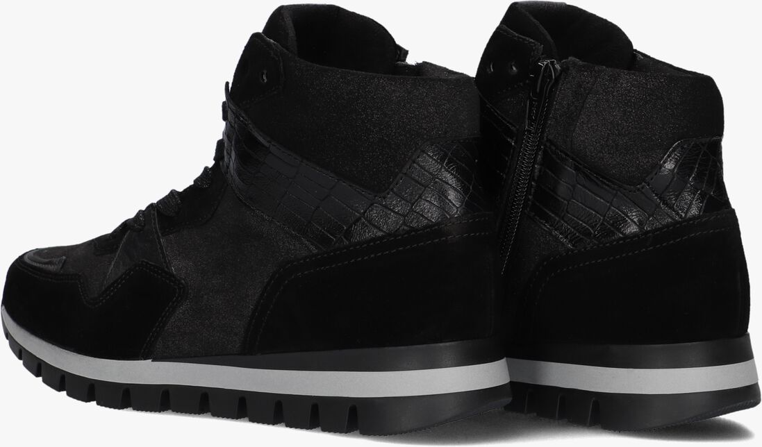 zwarte gabor hoge sneakers 755