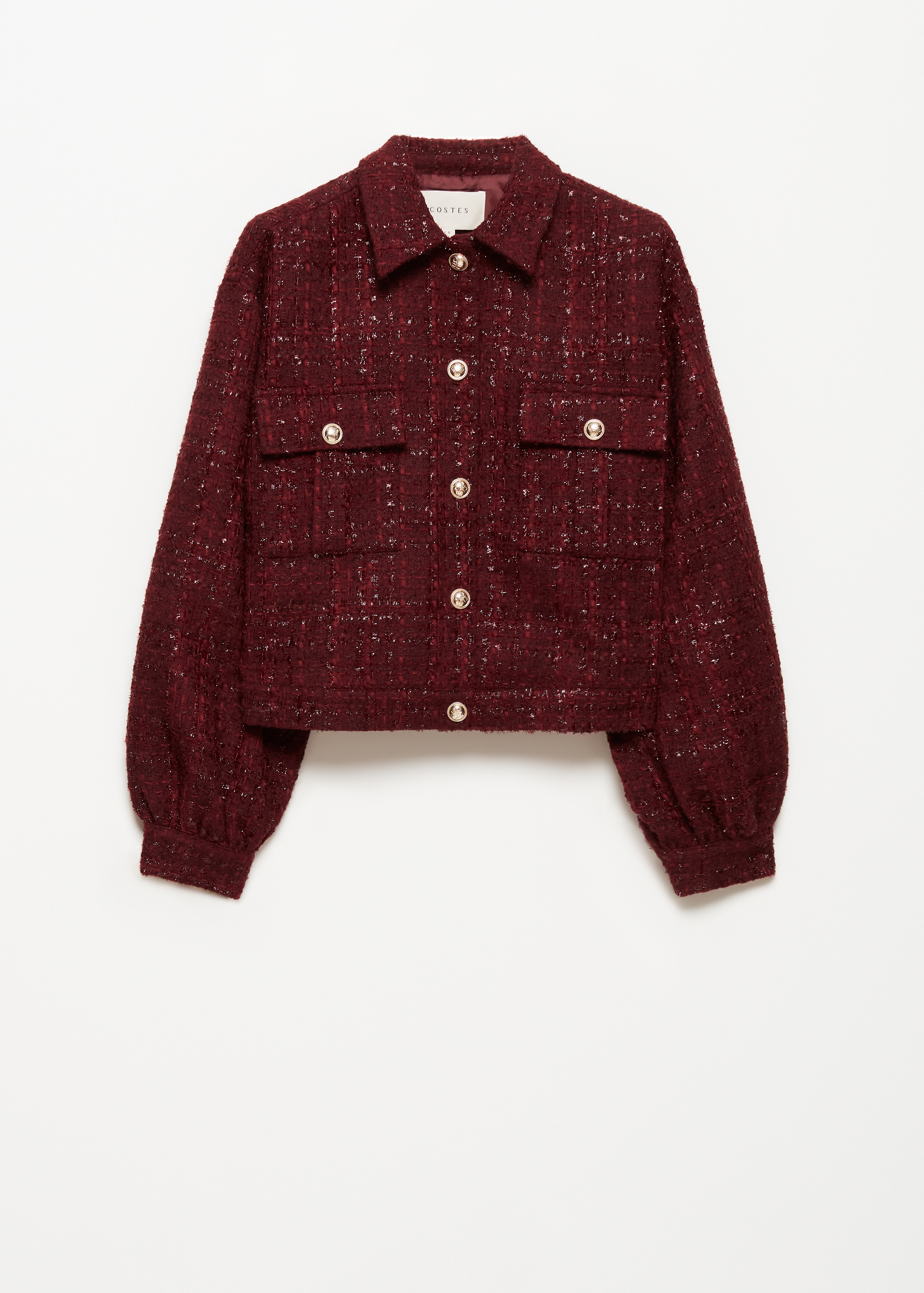 Bouclé bomberjacket