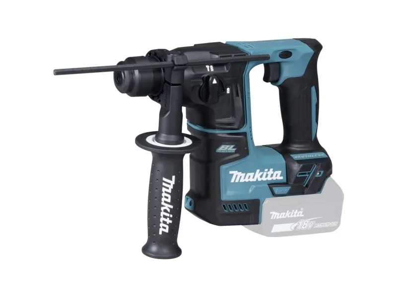 Makita DHR171Z - Roterende hammer - ledningfri - 2 tilstande - SDS-plus - 1.2 Joule - intet batteri - 18 V