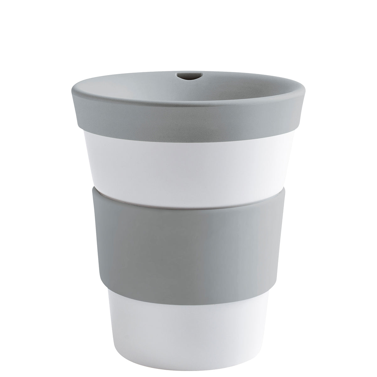 KAHLA cupit Becher 0,35 l + Trinkdeckel cool gray